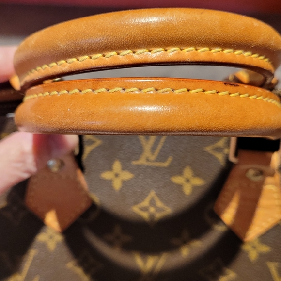 Louis Vuitton Brown Monogram Satchel - Picture 6 of 11